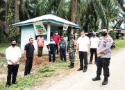 Forkopimcam Kecamatan Tapung Hulu Kunker ke Pos Relawan Dadurat Covid 19