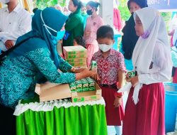Vaksinasi Untuk Anak Umur  6-11 Tahun Berjalan Dengan Baik di Desa Tandam Hilir I