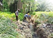 Parit Tersumbat, Dusun 8 Desa Tandam Hilir 1 Kebanjiran