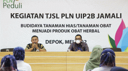 PLN UIP2B Jamali Peduli Salurkan Bantuan Kepada Komunitas Penjual Jamu di Cinere Depok