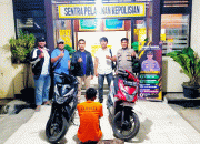 Satu Pelaku Pencurian Motor Diciduk Polisi