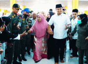 Tablik Akbar Mamah Dedeh Di Masjid Agung Dharmasraya Hadir Ribuan Jamaah