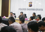 Bupati Dan Kapolres Dengarkan Arahan Kapolri  Terkait Persiapan Pengamanan Idul Fitri