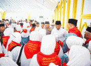 Bupati Lepas 227 Orang Calon Jemaah Haji Dharmasraya Ke Tanah Suci