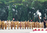 Pesan Dan Apresiasi Bupati Sampaikan Di Apel Gabungan