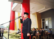 Upacara Memperingati Hari Sumpah Pemuda Di Dharmasraya Berjalan Dengan Khidmat