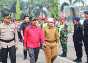 Pimpinan Dan Anggota DPRD Hadiri Apel Pasukan Operasi Mantap Brata Kawal Pemilu 2024