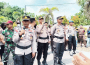 Unjuk Rasa Aksi Damai Kapolres Pimpin Pengamanan