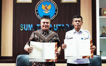 PTPN III (Persero) Tandatangani Perjanjian Kerjasama P4GN Dengan BNN Provinsi Sumatera Utara