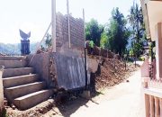 Pembangunan Tribun Lapangan Bancau Koto Baru Sungai Pagu Solok Selatan Ambruk, Pada Hal Masi Dalam Pengerjaan