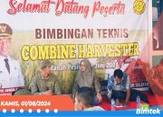 Optimalisasi Alsintan, Dinas Pertanian Pessel Gelar Bimtek Operator Combine Harvester