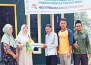 Baznas Dharmasraya Wujudkan Impian: Bapak Muhdir Kini Punya  Rumah Layak Huni