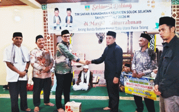 Pemkab Solok Selatan Perkuat Ukhuwah dan Kepedulian Sosial Lewat Safari Ramadan di Sako Utara Sungai Pagu