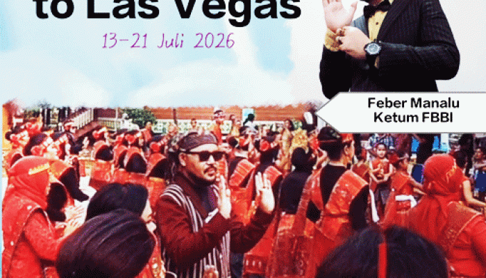 Ketua Umum FBBI Akan Dampingi Mahangga Culture Tampil di World Championships of Performing Arts 2026 di Las Vegas