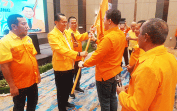 Bambang Patijaya Kembali Pimpin Kosgoro 1957 Provinsi Kepulauan Babel
