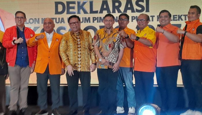 Deklarasi La Ode Safiul Akbar Calon Ketum Kosgoro 1957 Semarak