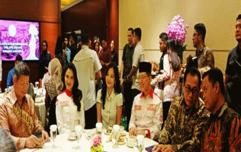 Pelantikan Pengurus Srikandi Jaga Desa Digelar, Hashim Dorong Peran Perempuan dalam Pembangunan Desa