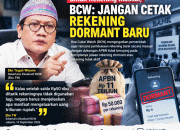 APBN Rp11 Triliun untuk Rekening Massal, BCW: Jangan Cetak Rekening Dormant Baru