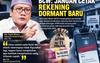 APBN Rp11 Triliun untuk Rekening Massal, BCW: Jangan Cetak Rekening Dormant Baru
