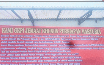 Jemaat Pertanyakan Penempatan Rumah Dinas Pendeta GKPI Marturia Binjai, Minta Sesuai Keputusan Majelis dan Penugasan
