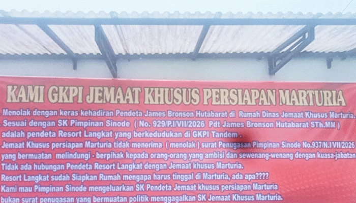 Jemaat Pertanyakan Penempatan Rumah Dinas Pendeta GKPI Marturia Binjai, Minta Sesuai Keputusan Majelis dan Penugasan